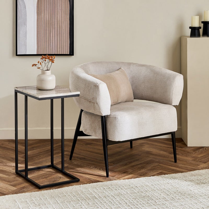 Home Box C Table with Marble Top for Living Room - Image 5